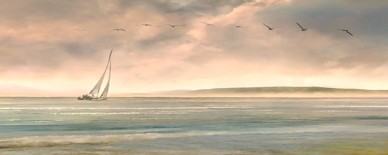 Setting Sail Poster Print by Mike Calascibetta - Item # VARPDX40297